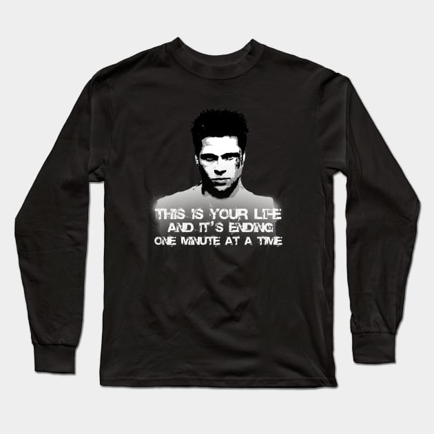 In tyler we trust. Long Sleeve T-Shirt by NineBlack